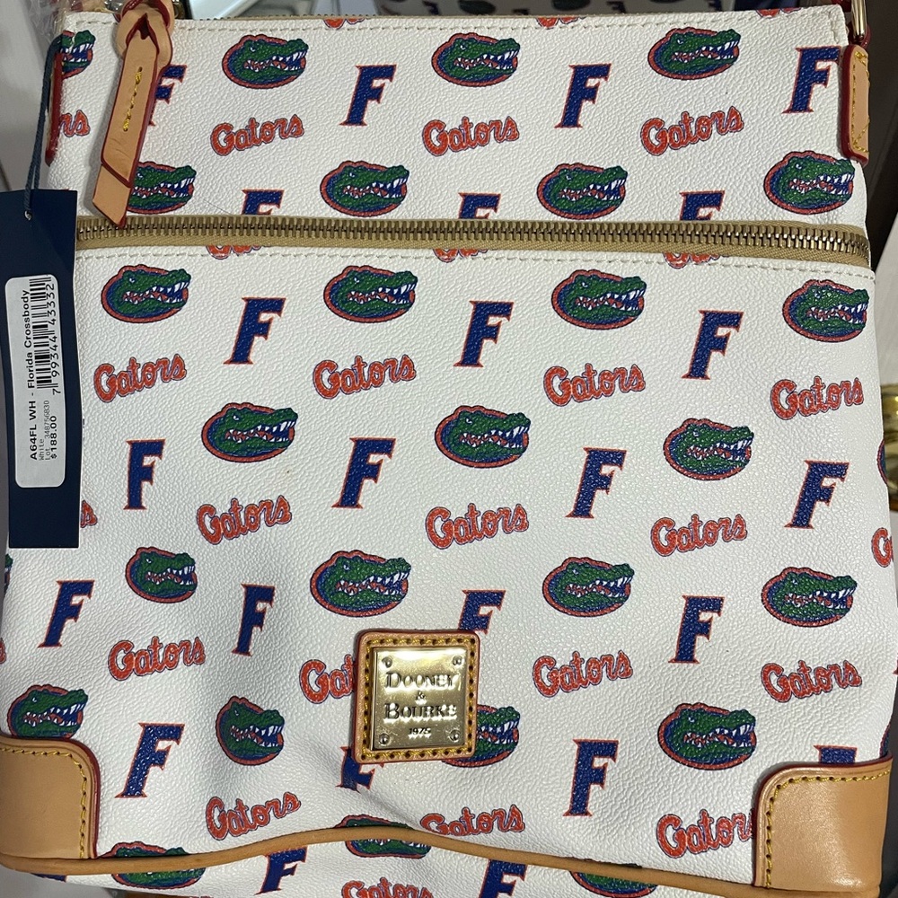 Dooney & Bourke Florida Gators White Logo Crossbody
